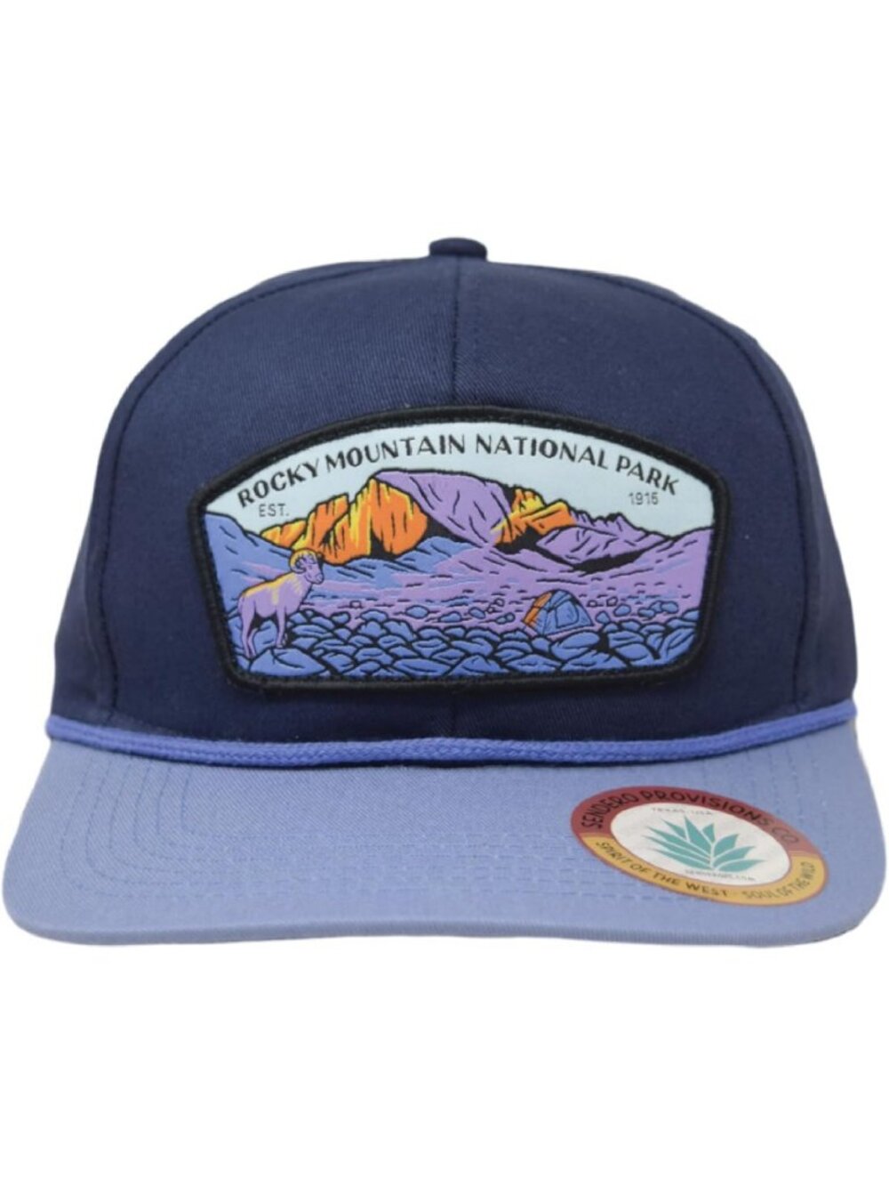 National Park Braided Rope Snapback Hat - Outdoor Adventure Gear, Stylish